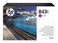 HP 843C - magenta - original - PageWide XL - bläckpatron C1Q67A