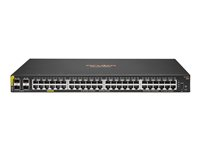 HPE Aruba 6100 48G Class4 PoE 4SFP+ 370W Switch - switch - 52 portar - Administrerad - rackmonterbar JL675A#ACE