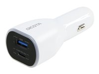 DICOTA Universal PRO strömadapter för bil - USB typ A, 24 pin USB-C - 100 Watt D31932