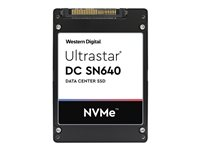 WD Ultrastar DC SN640 WUS4CB096D7P3E3 - SSD - 960 GB - U.2 PCIe 3.1 x4 (NVMe) 0TS1927