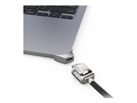 Compulocks Ledge adapter for MacBook Air 15" M2 and M3 with Keyed Cable Lock - säkerhetssats för system - nyckellås MBALDG05KL