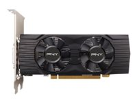 PNY GeForce GTX 1650 Dual Fan - grafikkort - GF GTX 1650 - 4 GB VCG16504DFMPB