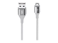 Belkin MIXIT DuraTek - USB-kabel - mikro-USB typ B till USB - 1.22 m F2CU051BT04-SLV