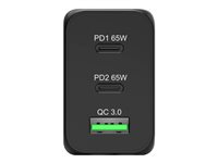 PORT Connect strömadapter - GaN-teknik - USB typ A, 24 pin USB-C - 65 Watt 900106-EU