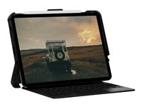 UAG Rugged Case iPad Pro 11-inch (3rd Gen, 2021) (Requires use of Smart Keyboard) - Scout Black - baksidesskydd för surfplatta/tangentbord 122998114040