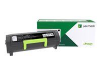 Lexmark 502U - Ultra High Yield - svart - original - tonerkassett - LCCP, LRP 50F2U00