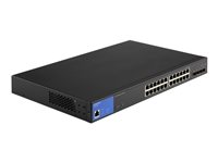 Linksys LGS328MPC - switch - 24 portar - Administrerad - rackmonterbar LGS328MPC-EU