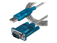 StarTech.com 91 cm USB till RS232 DB9 seriell kabeladapter – M/M - seriell adapter - USB 2.0 - RS-232 ICUSB232SM3