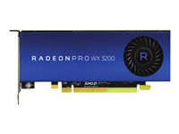 AMD Radeon Pro WX 3200 - Kundsats - grafikkort - Radeon Pro WX 3200 - 4 GB 490-BFQR