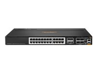 HPE Aruba Networking CX 8100 24x10GBase-T 4x10G SFP+ 4x40/100G QSFP28 Switch - switch - 24 portar - Administrerad - rackmonterbar R9W88A#ABB