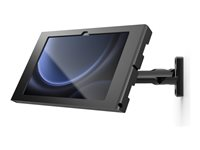 Compulocks Galaxy Tab S9/S9FE 10.9" Apex Enclosure Swing Wall Mount Black monteringssats - svängarm, synlig kamera och sensorer fram/bak - för surfplatta - svart 827B109GAPXB
