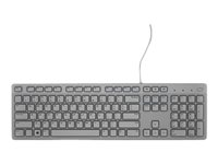 Dell KB216 - tangentbord - QWERTY - hela norden - grå Inmatningsenhet 580-ADGZ