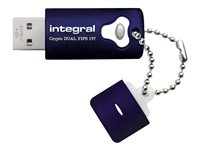 Integral Crypto Dual - USB flash-enhet - 64 GB INFD64GCRYDL3.0197