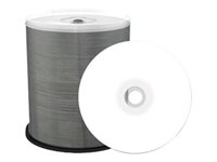 MediaRange Inkjet Fullsurface-Printable - DVD-R x 100 - 4.7 GB - lagringsmedier MR413
