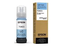Epson T54C - ljus cyan - original - påfyllnadsbläck C13T54C520