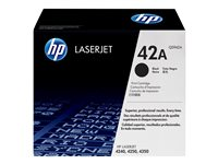 HP 42A - svart - original - LaserJet - tonerkassett (Q5942A) Q5942A
