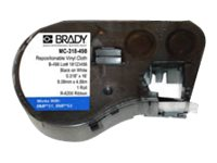 Brady CleanLift Series B-498 - etiketter - halvblank - 1 rulle (rullar) - Roll (0.808 cm x 4.88 m) MC-318-498