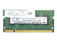 HP - DDR2 - modul - 1 GB - SO DIMM 200-pin - 800 MHz / PC2-6400 - ej buffrad 616749-001