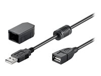 MicroConnect - USB-förlängningskabel - USB till USB USBAA2WF