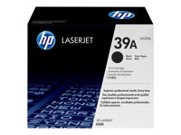 HP 39A - svart - original - LaserJet - tonerkassett (Q1339A) Q1339A