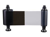 Evolis 2 Panel monochrome ribbon - Black + Overlay (KO) - 1 - färgband R3012