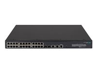 HPE FlexNetwork 5140 24G PoE+ 2SFP+ 2XGT EI - switch - 28 portar - smart - rackmonterbar JL823A#ABB