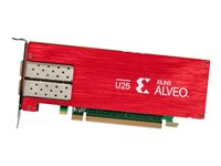 Lenovo ThinkSystem Xilinx Alveo U25 - nätverksadapter - PCIe 3.0 x16 - 25 Gigabit SFP28 x 2 4XC7A08317