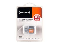 Intenso - flash-minneskort - 16 GB - microSDHC 3403470