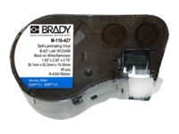 Brady B-427 - translucent labels - 80 etikett (er) - 63.5 x 38.1 mm M-116-427