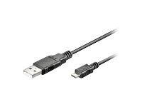 MicroConnect - USB-kabel - USB till mikro-USB typ B - 5 m USBABMICRO5