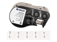 Brady B-427 - självlaminerande etiketter - 340 etikett (er) - 25.4 x 19.1 mm M4-136-427