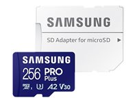 Samsung PRO Plus MB-MD256SA - flash-minneskort - 256 GB - mikroSDXC UHS-I MB-MD256SA/EU