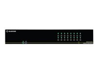 Black Box SECURE - Single-Head - omkopplare för tangentbord/video/mus/ljud - 16 portar - TAA-kompatibel SS16P-SH-DVI-UCAC