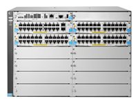 HPE Aruba 5412R-92G-PoE+/2SFP+ v2 zl2 - switch - 92 portar - Administrerad - rackmonterbar J9825A#ABB