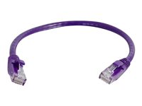 C2G Cat5e Booted Unshielded (UTP) Network Patch Cable - patch-kabel - 2 m - lila 83661