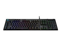 Logitech Gaming G815 - tangentbord - ryska - svart Inmatningsenhet 920-009007