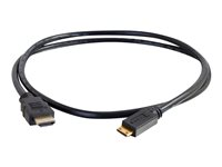 C2G Value Series 1.5m High Speed HDMI to HDMI Mini Cable with Ethernet - 4K - UltraHD - HDMI-kabel med Ethernet - 1.5 m 81999