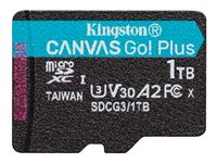 Kingston Canvas Go! Plus - flash-minneskort - 1 TB - mikroSDXC UHS-I SDCG3/1TBSP