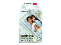 Fujifilm Instax Mini Blue Marble färgfilm för snabbframkallning - ISO 800 - 10 16656461