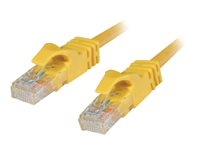 C2G Cat6 Booted Unshielded (UTP) Network Patch Cable - patch-kabel - 7 m - gul 83471