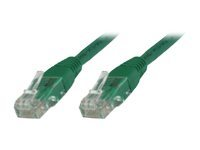 MicroConnect nätverkskabel - 20 m - grön B-UTP620G