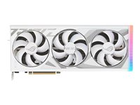 ASUS ROG Strix GeForce RTX 4080 - OC Edition - grafikkort - GeForce RTX 4080 - 16 GB - vit ROG-STRIX-RTX4080-O16G-WHITE