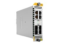 Allied Telesis AT-XEM2-8XSTM - expansionsmodul - 1/2.5/5/10GBase-T x 4 + Gigabit Ethernet / 10 Gigabit SFP+ x 4 AT-XEM2-8XSTM-B01