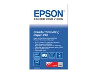 Epson Proofing Paper Standard - korrekturpapper - halvmatt - 1 rulle (rullar) - Rulle (111,8 cm x 30,5 m) - 240 g/m² C13S045114