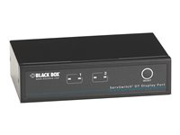 Black Box ServSwitch DT DisplayPort - omkopplare för tangentbord/video/mus/ljud/USB - 2 portar KV9702A
