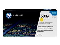 HP 503A - gul - original - LaserJet - tonerkassett (Q7582A) Q7582A