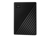 WD My Passport WDBYVG0010BBK - hårddisk - 1 TB - USB 3.2 Gen 1 WDBYVG0010BBK-WESN