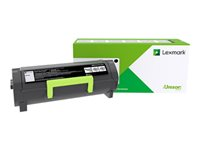 Lexmark 602XE - Extra lång livslängd - svart - original - tonerkassett - Lexmark Corporate 60F2X0E