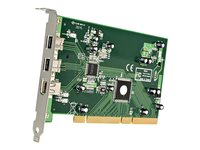 StarTech.com 3 Port 2b 1a PCI 1394b High-quality FireWire Adapter Card (PCI1394B_3) - FireWire-adapter - PCI 64 - 3 portar PCI1394B_3