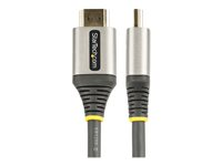 StarTech.com 1 m Premium certifierad HDMI 2.0-kabel - Hög hastighets UHD 4K 60 Hz HDMI-kabel med Ethernet - HDR10, ARC - UHD HDMI Video-sladd - För UHD-skärmar, TV-apparater, monitorer - M/M - HDMI-kabel med Ethernet - 1 m HDMMV1M